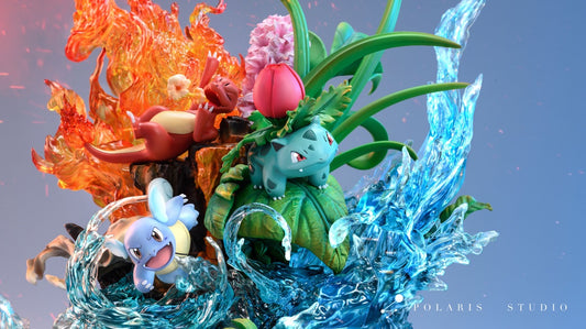 [PREORDER CLOSED] Statue [POLARIS] - Bulbasaur & Charmander & Squirtle