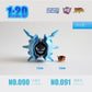 [BALANCE PAYMENT] 1/20 Scale World Figure [UU Studio] - Shellder & Cloyster