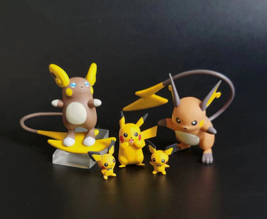 [PREORDER CLOSED] 1/20 Scale World Figure [YCC Studio] - Pikachu & Raichu & Pichu