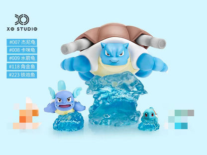 [PREORDER CLOSED] 1/20 Scale World Figure [XO] - Squirtle & Wartortle & Blastoise