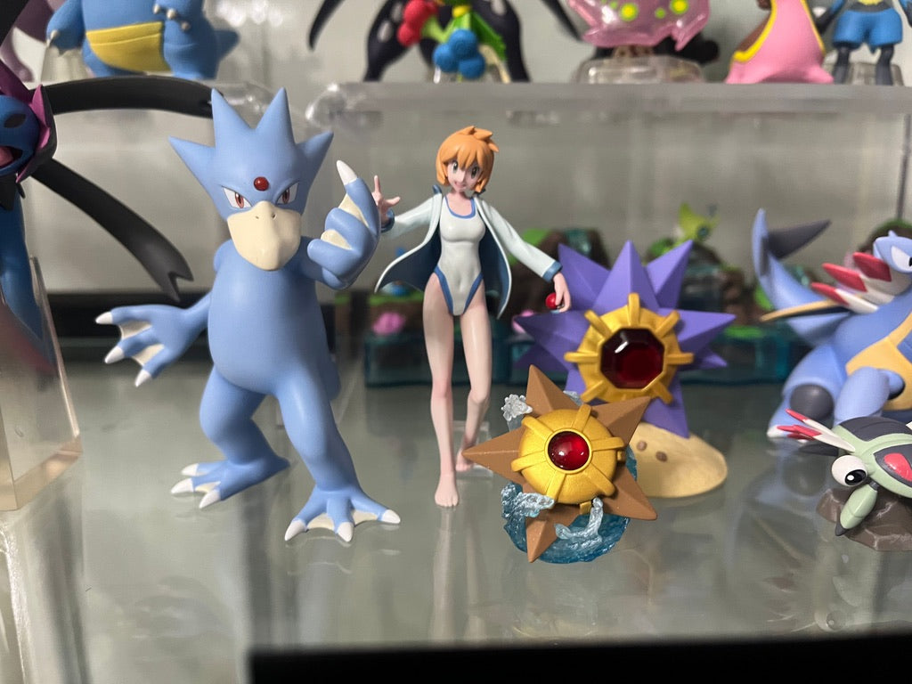 ミスティとゴルダック フィギュア 1/20スケール