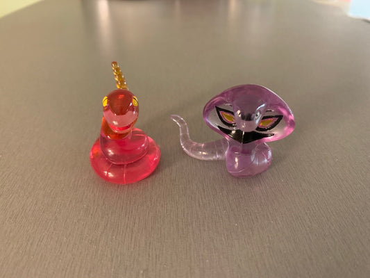 Figurine Translucide - Abo & Arbok