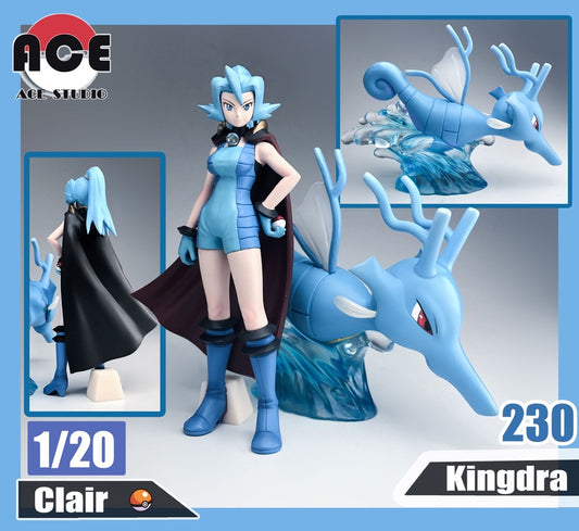 [PREORDER CLOSED] 1/20 Scale World Figure [ACE] - Clair & Kingdra