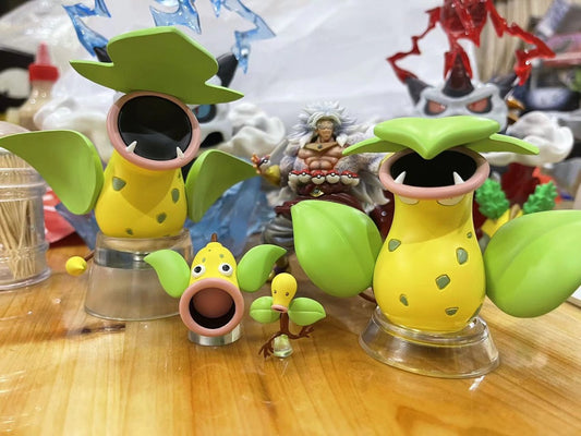 [IN STOCK] 1/20 Scale World Figure [KING] - Bellsprout & Weepinbell & Victreebel