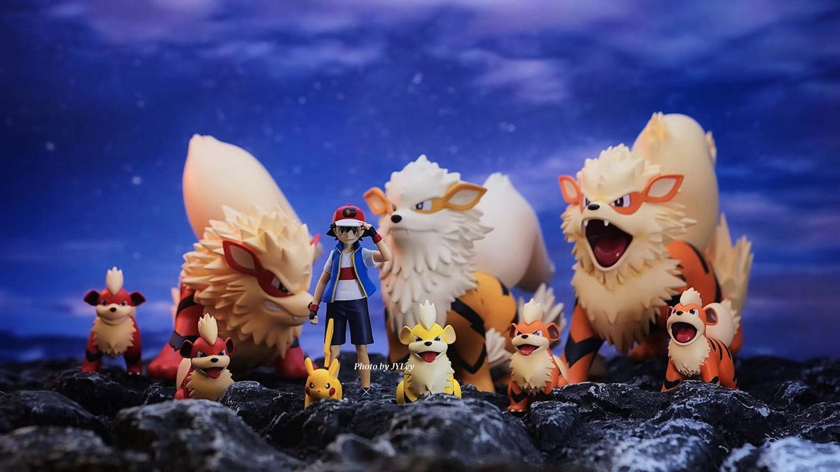 [IN STOCK] 1/20 Scale World Figure [HH] - Growlithe & Arcanine