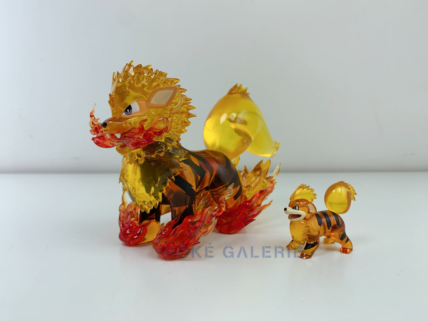[IN STOCK] 1/20 Scale World Clear Figure [KING Studio] - Clear Growlithe & Arcanine
