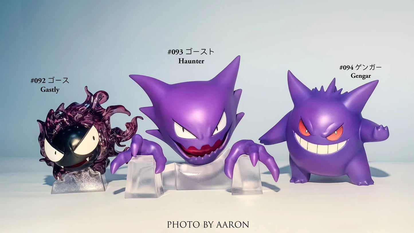 [IN STOCK] 1/20 Scale World Figure [TRAINER HOUSE] - Gastly & Haunter & Gengar