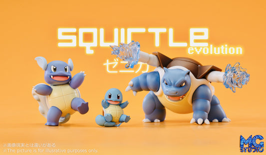 [PREORDER CLOSED] 1/20 Scale World Figure [MG] - Squirtle & Wartortle & Blastoise