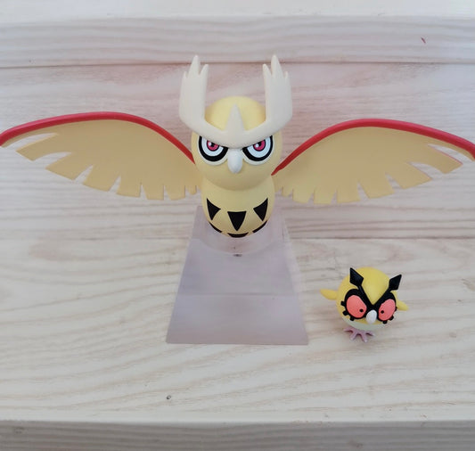 [EN STOCK] Figurine 1/20 Scale World [SDK Studio] - Hoothoot & Noarfang Shiny