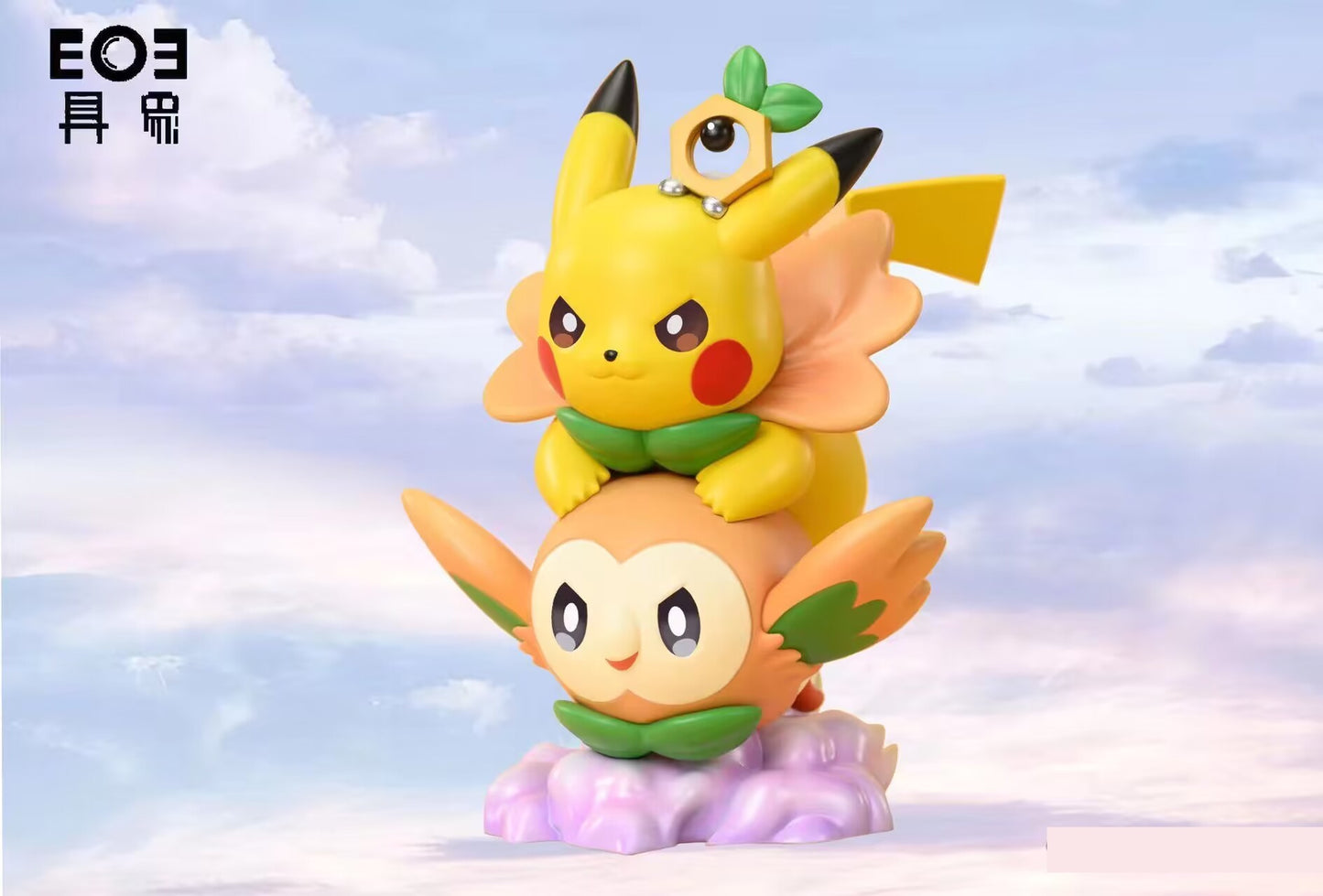 [PREORDER CLOSED] Mini Statue [EOE] - Pikachu & Rowlet & Meltan