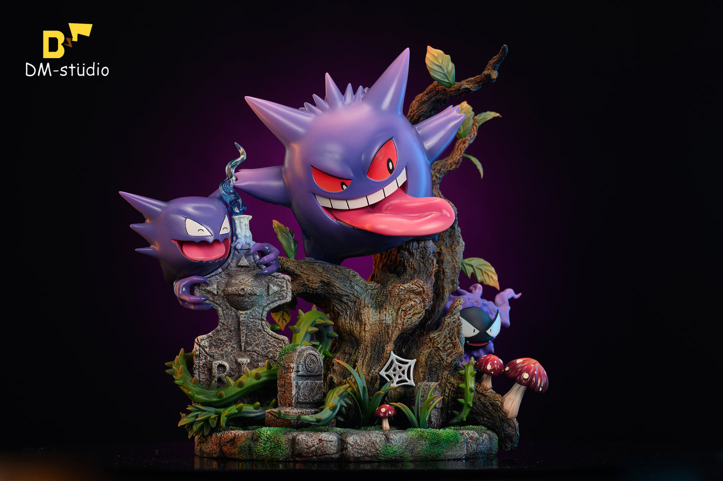 [PREORDER CLOSED] Statue [DM] - The Gastly Haunter Gengar Family