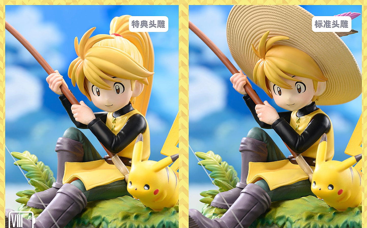 [PREORDER CLOSED] Mini Statue [V3 FANARTS] - Yellow & Pikachu & Magikarp