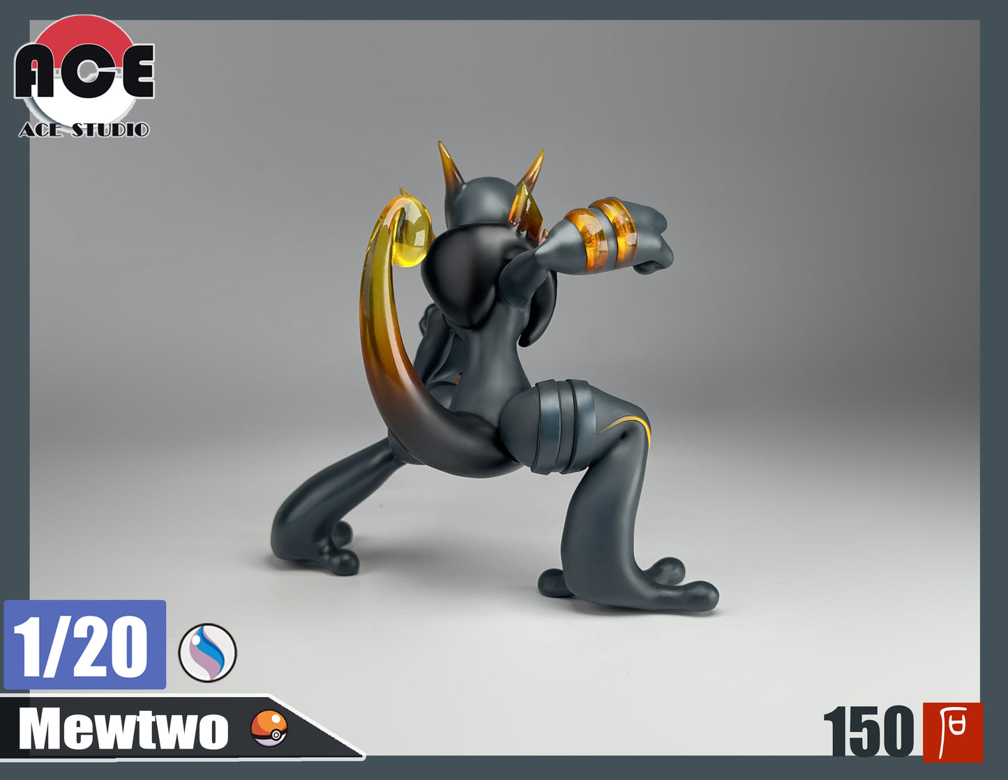 [BALANCE PAYMENT] 1/20 Scale World Figure [ACE Studio] - Dark Mega Mewtwo X