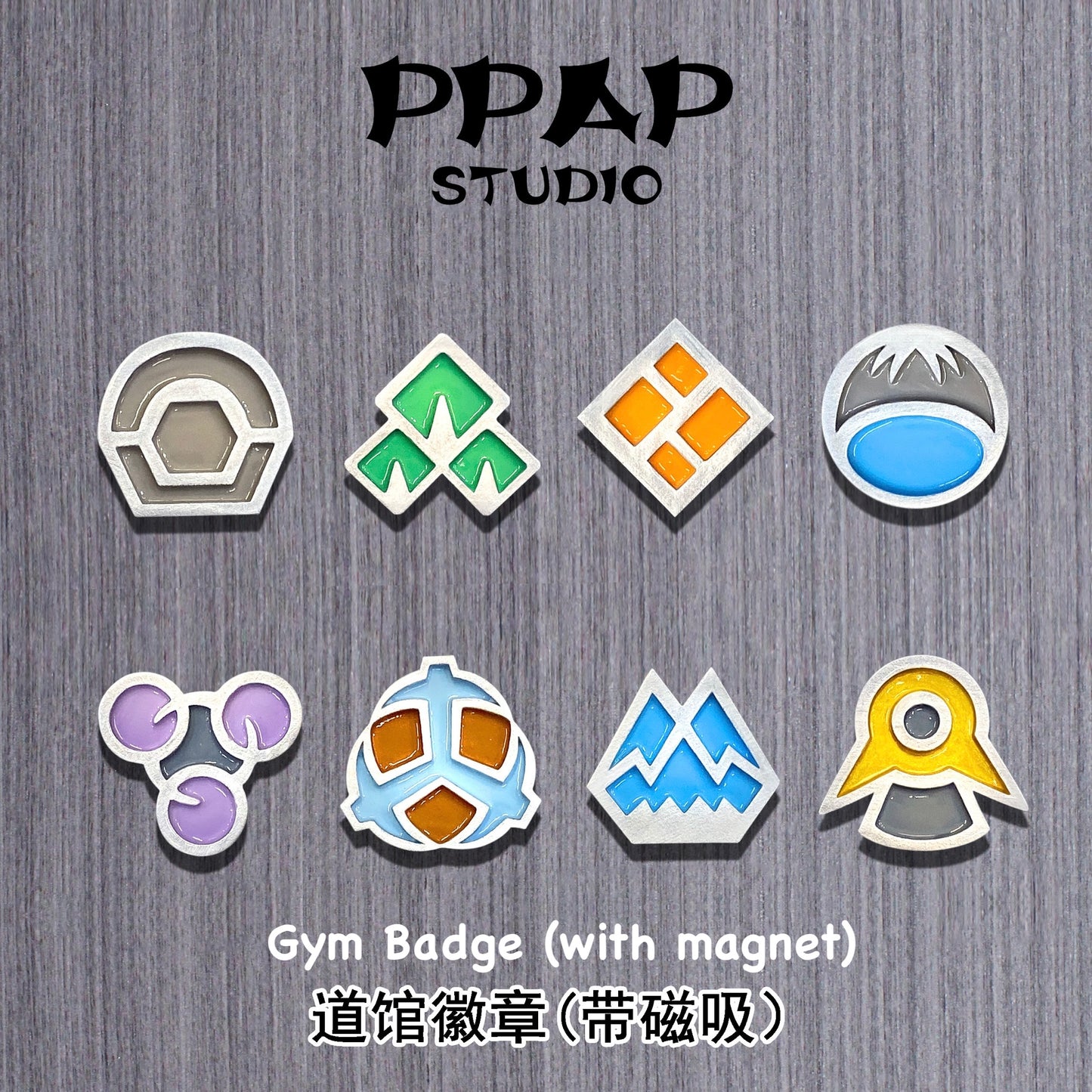 [IN STOCK] Gym Badge [PPAP] - Sinnoh Region Badges