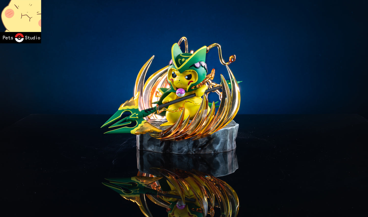 [PREORDER CLOSED] Mini Statue [PETS] - Pikachu Cosplay Rayquaza
