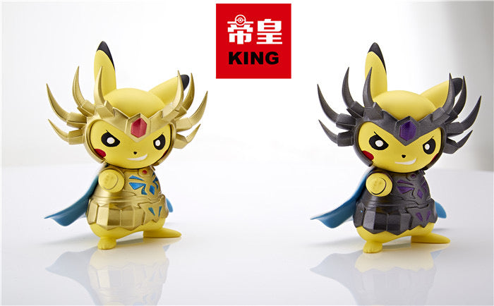 IN STOCK Cosplay Pikachu KING Cancer Gold Saint Pikachu