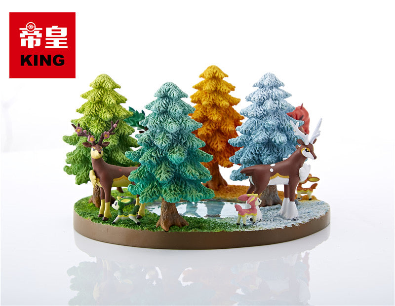 ハムスケ様Dyreskinn シープスキン2枚 IN STOCK] 1/40 Zukan Figure [KING Studio] - Deerling