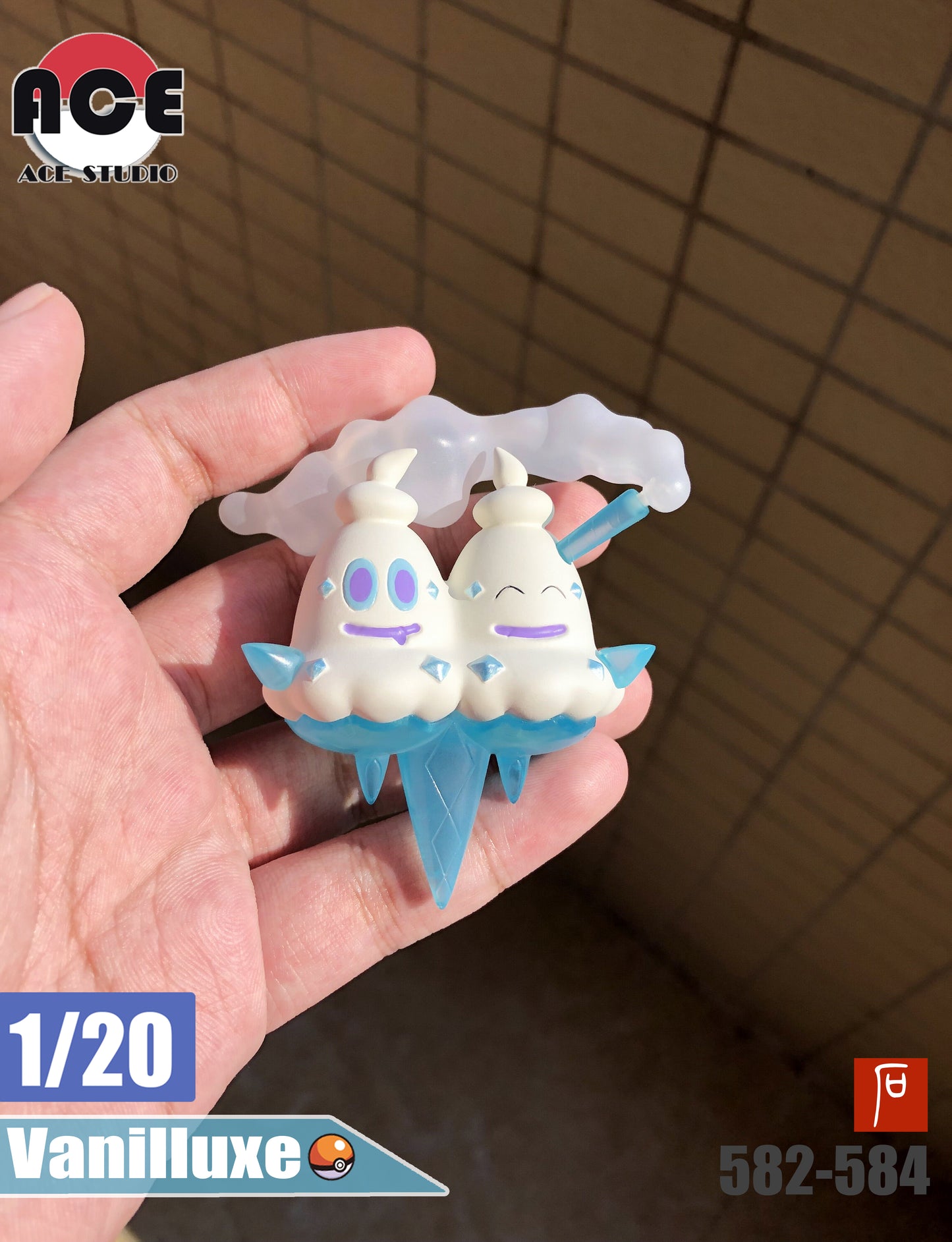 [BALANCE PAYMENT] 1/20 Scale World Figure [ACE Studio] - Vanillite & Vanillish & Vanilluxe