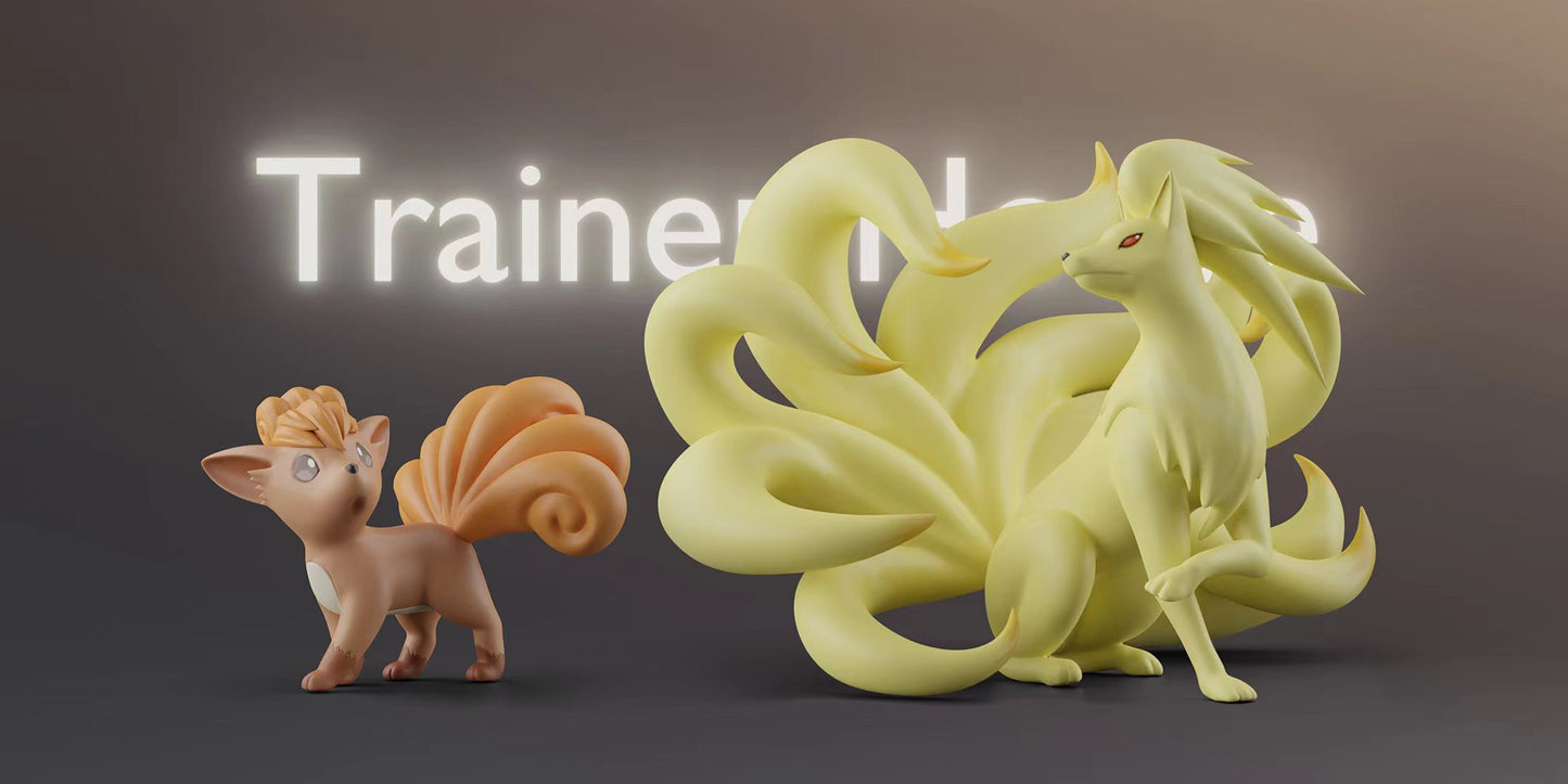 [PREORDER CLOSED] 1/20 Scale World Figure [TRAINER HOUSE] - Vulpix & Ninetales