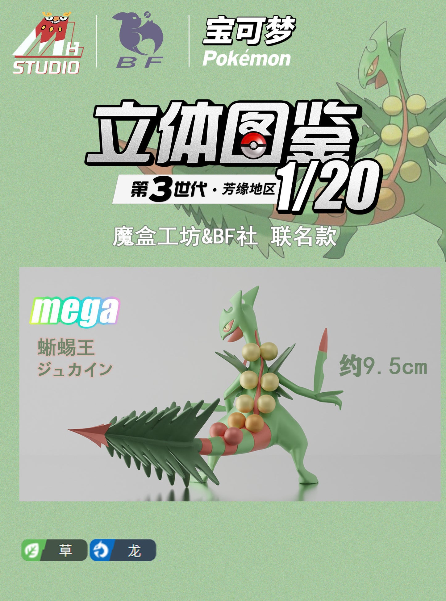 [PAIEMENT RESTANT] Figurine 1/20 Scale World [BF & MH Studio] - Mega Jungko