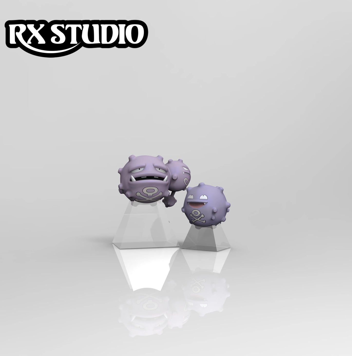 [PREORDER CLOSED] 1/20 Scale World Figure [RX Studio] - Koffing & Weezing