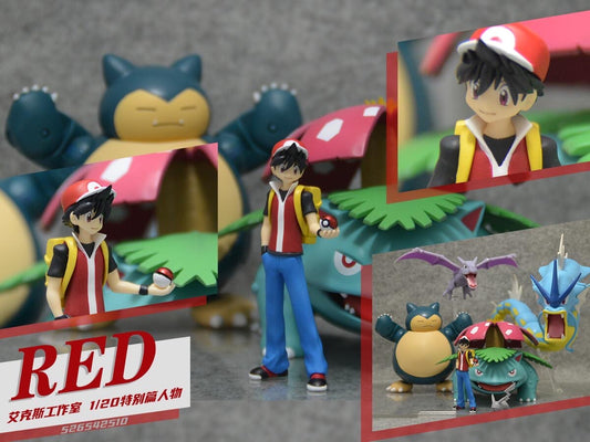 [BALANCE PAYMENT] 1/20 Scale World Figure [AKECE Studio] - Trainer Red