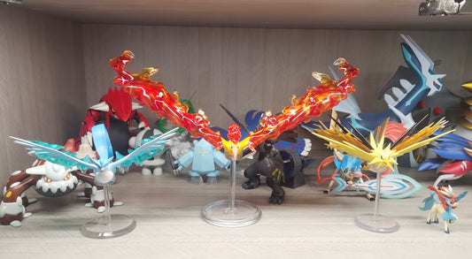 [IN STOCK] 1/20 Scale World Figure [KING] - Moltres & Articuno & Zapdos