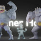[IN STOCK] 1/20 Scale World Figure [TRAINER HOUSE] - Machop & Machoke & Machamp