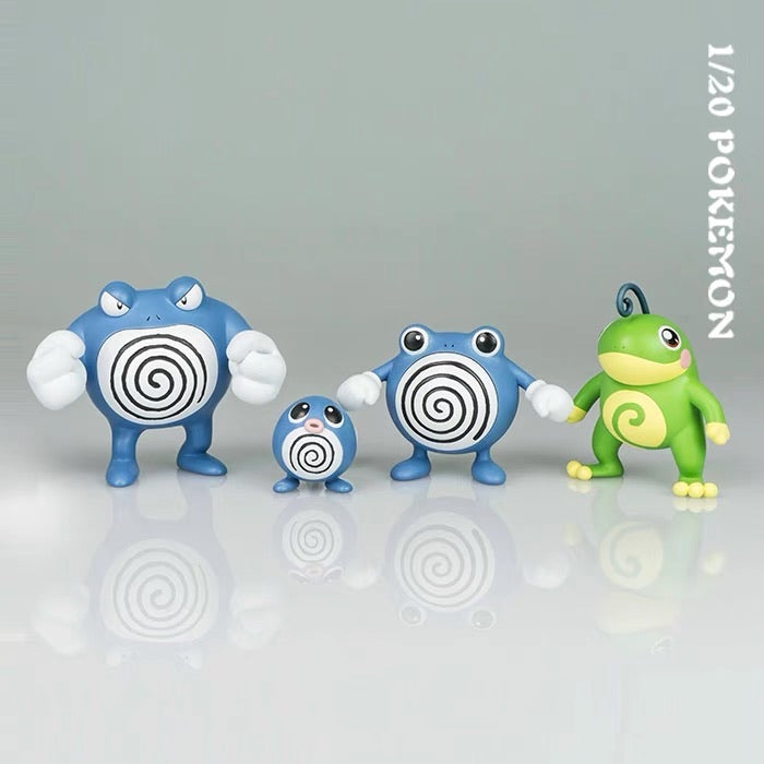 [BALANCE PAYMENT] 1/20 Scale World Figure [DSS Studio] - Poliwag & Poliwhirl & Poliwrath & Politoed