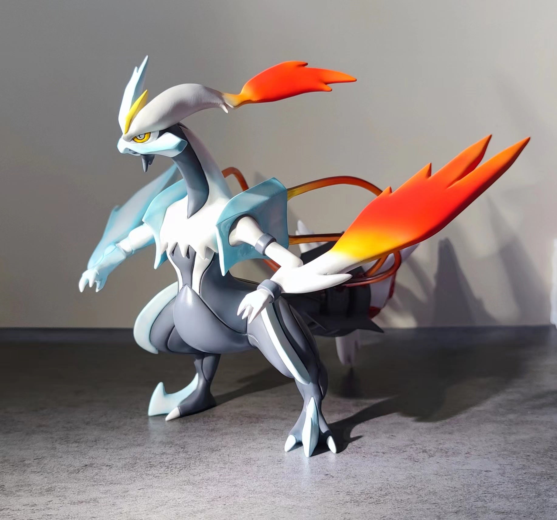 White deals kyurem figure