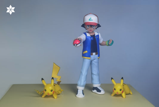 [PREORDER CLOSED] 1/20 Scale World Figure [AZ] - Ash Ketchum & Pikachu