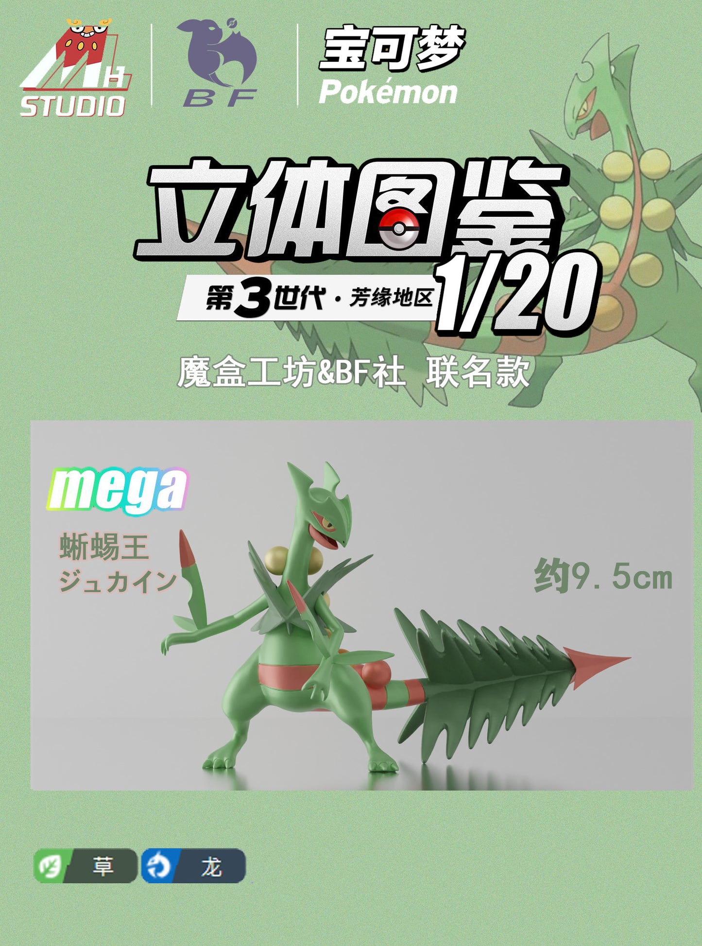 [PAIEMENT RESTANT] Figurine 1/20 Scale World [BF & MH Studio] - Mega Jungko