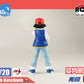 [PREORDER] 1/20 Scale World Figure [BBQ & ACE] - Ash Ketchum & Pikachu