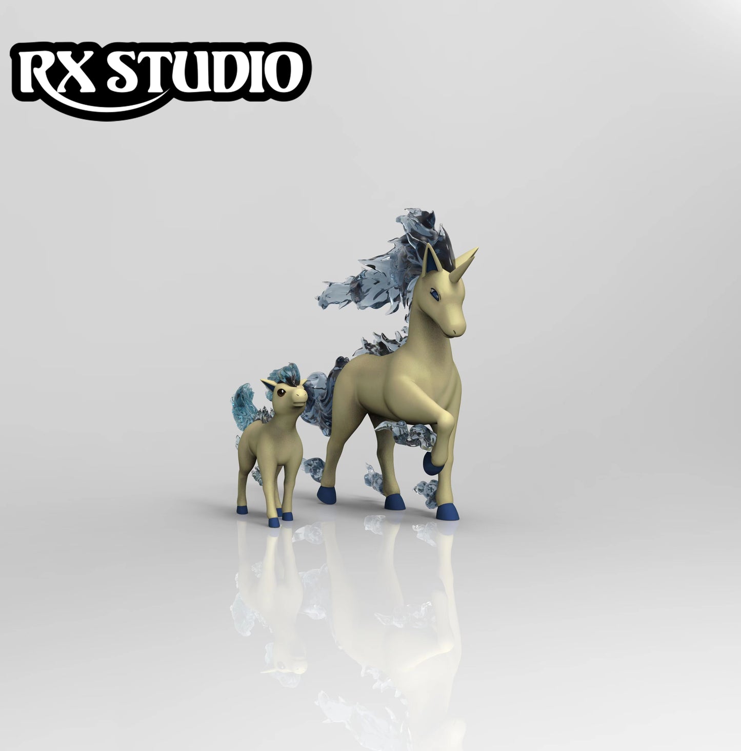 [BALANCE PAYMENT] 1/20 Scale World Figure [RX Studio] - Ponyta & Rapidash