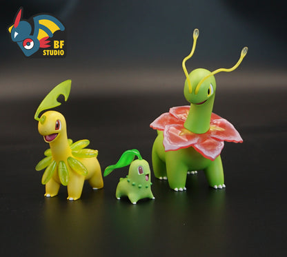 [PREORDER CLOSED] 1/20 Scale World Figure [BF] - Chikorita & Bayleef & Meganium