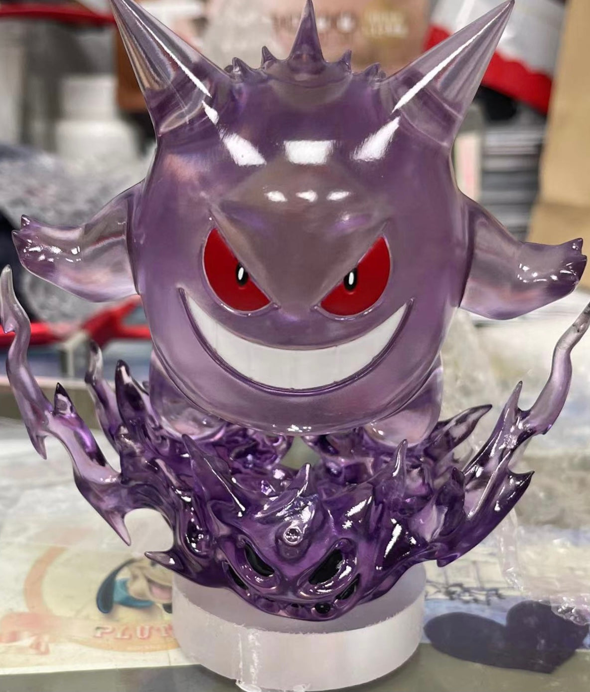 [IN STOCK] 1/20 Scale World Figure [KING] - Clear Gengar