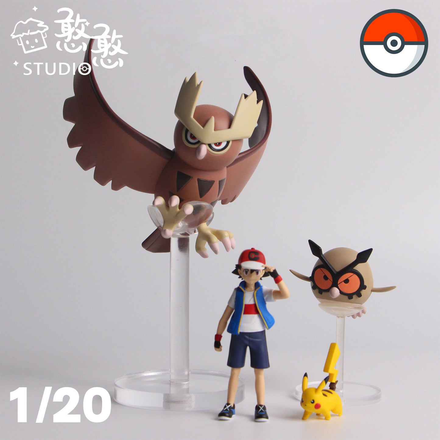 [PREORDER CLOSED] 1/20 Scale World Figure [HH Studio] - Hoothoot & Noctowl