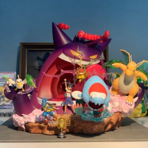 [IN STOCK] 1/20 Scale World Figure [BQG] - Ash Ketchum & Pikachu & Gigantamax Gengar & Dragonite & Mega Lucario & Dracovish & Sirfetch’d