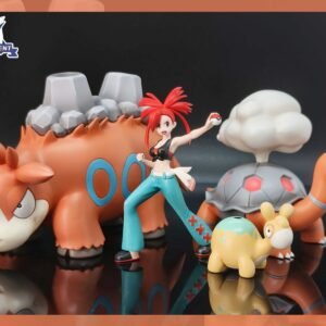 [REMAINING BALANCE] 1/20 Scale World Figure [POKEDEX MOMENT] - Flannery & Torkoal