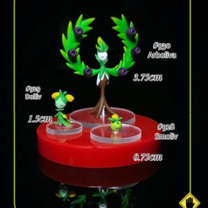 [PREORDER] 1/40 Zukan Figure [IGGLY] - Smoliv & Dolliv & Arboliva