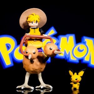 [IN STOCK] Pokémon Minifigure [Liberty Brick] - Yellow & Doduo & Pichu