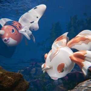 [REMAINING BALANCE] 1/20 Scale World Figure [MEGAZZ] - Goldeen & Seaking