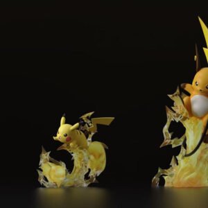 [PREORDER] 1/20 Scale World Figure [GM] - Pikachu & Raichu & Pichu