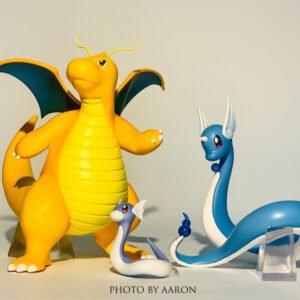 [IN STOCK] 1/20 Scale World Figure [TRAINER HOUSE] - Dratini & Dragonair & Dragonite