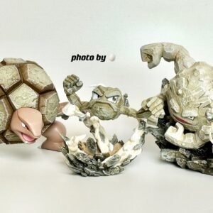 [IN STOCK] 1/20 Scale World Figure [PALLET TOWN] - Geodude & Graveler & Golem