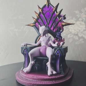 [IN STOCK] 1/20 Scale World Figure [SUN] - Mewtwo & Throne