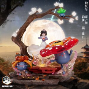 [REMAINING BALANCE] 1/20 Scale World Figure [GB PIXEL] - Erika & Oddish & Gloom & Vileplume