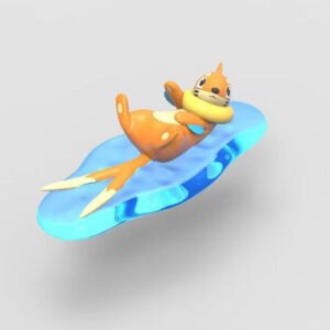 [REMAINING BALANCE] 1/20 Scale World Figure [EC] - Buizel & Floatzel