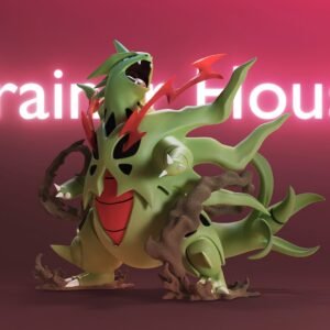 [PREORDER CLOSED] 1/20 Scale World Figure [TRAINER HOUSE] - Mega Tyranitar