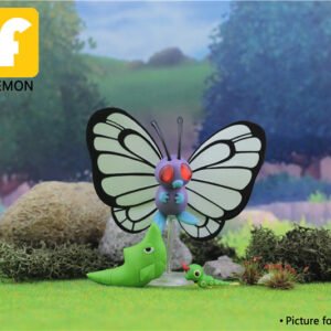 [PREORDER] 1/20 Scale World Figure [FLF] - Caterpie & Metapod & Butterfree
